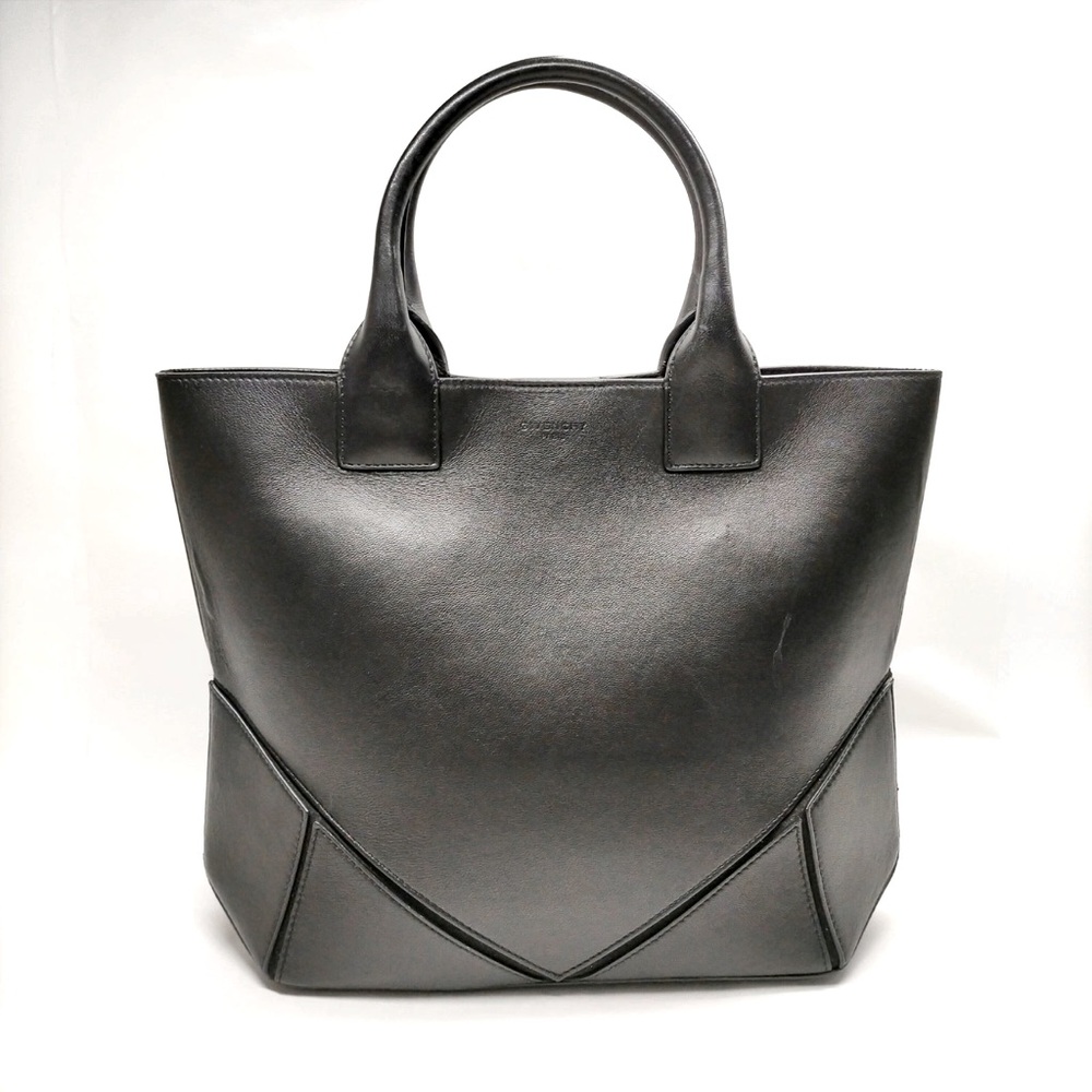 GIVENCHY Black Lambskin Leather Easy Small Tote Bag